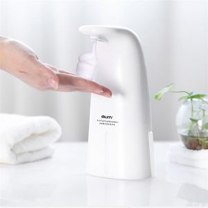 Automatic Foam Soap Dispenser Smart Sensor Touchless Electroplated Liquid Dispensador for Kitchen Bathroom Hand Washing 211206