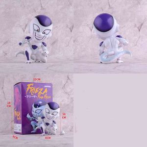 손가락 심장 및 손가락 Frieza 10-11cm PVC 액션 피규어 장난감 인형 X0503