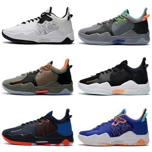 Champions Comfort Over Everything Paul George Shoes PG 5 V Black Multicolor Men's Outdoor Shoe Training Sneakers sports local boots online store
