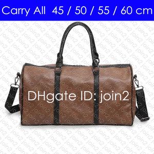 Luxury design CARRY ON ALL BANDOULIERE 60 55 50 45 cm Designer Womens Mens Travel Duffle Duffel Bag Luxury Rolling Softsided Luggage Set Suitcase M41414