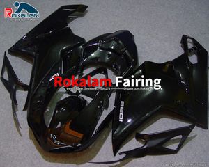 Ducati 1098 1098 S 07 08 09 10 11光沢のある黒のフェアリング部品1098 1198S 2007-2011 BodyWorks（射出成形）