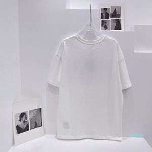 العلامة التجارية عارضة القمصان مصمم قميص المرأة رجل باريس فرنسا شارع قصيرة الأكمام الملابس الشهيرة القمصان