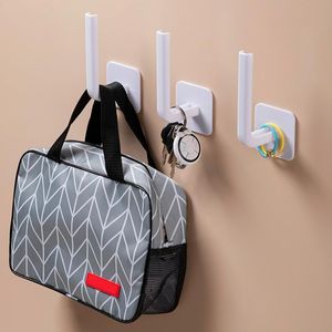 Hooks & Rails Multifunction Bathroom Kitchen Storage And Organization Living Room Door Hanger Towel Home Creative Hook Organizer