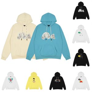 Üst Qaulity 100% Pamuk Rahat Mens Bayan Tasarımcı Hoodies Erkekler Hoodie Bahar Sonbahar Uzun Kollu Kapşonlu Giysi Tişörtü Jumper Çiftler Erkek Giyim Ceket