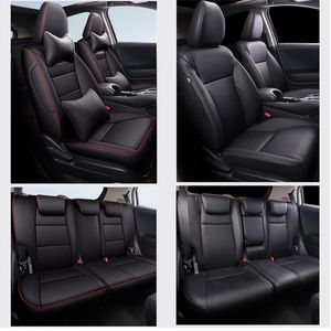 Anpassat bilstolskydd för Honda Vezel HRV HR-V Protector Seats Cushion Pad Mat Auto Front bakre interiör Styling Avancerade bilar ACCE235B