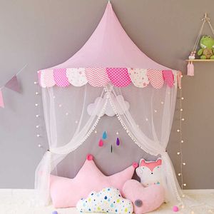 Kinder Vorhang Zimmer Krippe Netzzimmer Baby Moskito Kid Game Baldachin Bett Deckung Kuppel Zelt Wohnkultur