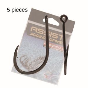 Wholesale treble box for sale - Group buy Fishing Hooks Treble Hook In Storage Box Sharpened Size Barbed Fishhook Silver Black Color