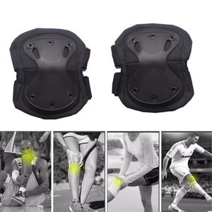 Set Tactical Kneepads Elbow Military Army Outdoor Sports Hunting Skating Train Protection Kne Pads