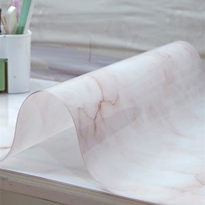 Marbled tablecloth Nail art Table mat Waterproof PVC dressing cover Anti-dirty wedding party deco pad custom 211103