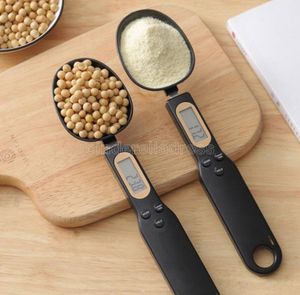 Wholesale 500g 0.1g Capacity Coffee Tea Digital Electronic Scale Kitchen Measuring Spoon Weighing Device LCD Display Cooking with box FY4670 CJ08 on Sale