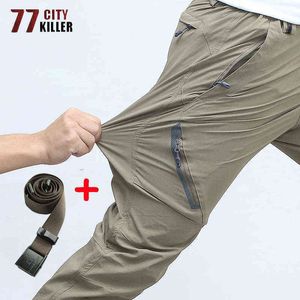 77City Killer Quick Dry Hiking Pants Men Anti-cut Wear-resistant Travel Outwear Joggers Male Stretch Waterproof Mens Trousers G0104