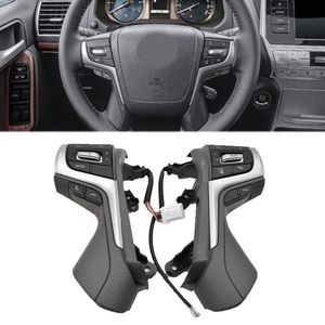 Per l'interruttore del pulsante del volante Toyota 2012-2017 veicolo Ricambi auto Prado Controllo automatico della velocità multifunzione