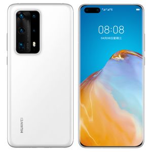 Original Huawei P40 Pro+ Plus 5G Mobiltelefon 8 GB RAM 256 GB 512 GB ROM Kirin 990 50 MP AI NFC IP68 4200 mAh Android 6,58 Zoll OLED Vollbild-Fingerabdruck-ID-Gesichts-Smart-Handy