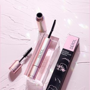 Derol Double Eyelash Foundation Fundacja Mascara Wodoodporna i bez smukające Gęste Curling Mascaras