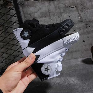 Bahar Moda Çocuklar Ayakkabı Boyutu 25-38 Çocuk Sneakers Çocuklar Sneakers Kız Sneakers Erkek Ayakkabı Çocuklar Kanvas Ayakkabı 210729