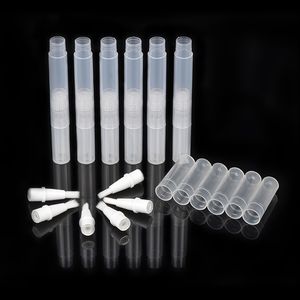 2021 3 ML Transparent Leere Nagel Öl Twist Stift Einweg Kosmetische Behälter Lip Gloss Pinsel Applikatoren Wimpern Wachstum Flüssigkeit Rohr