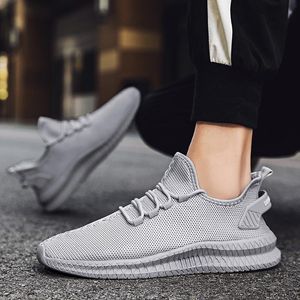 Atacado desporto homens funcionando sapatos moda homens branco preto marrom cinza respirável casual ao ar livre jogging andando