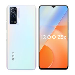 Original Vivo IQOO Z5x 5G Mobile Phone 8GB RAM 128GB 256GB ROM Octa Core MTK Dimensity 900 Android 6.58" Full Screen 50MP 5000mAh Wake Face ID Fingerprint Smart Cellphone