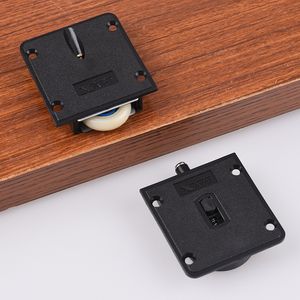 4 pieces furniture caster Sliding door closet cabinet pulley nylon wheel household hardware2552