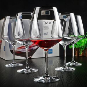 Bar Narzędzia Schott ZWIESEL Kryształowe szkło Forte Stemware Collection Burgundy Bordeaux Czarne lub białe kieliszki do wina