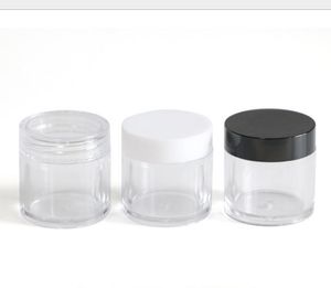 2021 new ML Size Plastic Pot Jars Empty Clear Refillable Cosmetic Containers for Eyshadow Makeup Nail Powder Sample