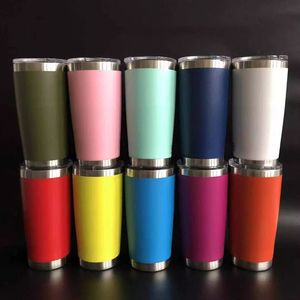 Thermos da 20 once sottovuoto in acciaio inossidabile Tazza da esterno Bicchiere termostatico per auto portatile con coperchio master Cug regalo Personalizzazione HH0009