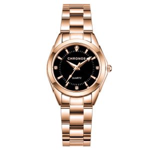 Relógio de moda Mulheres estilo de lazer diamante Dial à prova d 'água senhoras Pulseira de Quarz