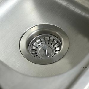 82mm Çapı Aracı Mutfak Lavabo Aksesuarları Avrupa Tarzı Downcomer Sızdırmazlık Şemsiye Sebze Yıkama Havzası Paslanmaz Çelik RRB11677