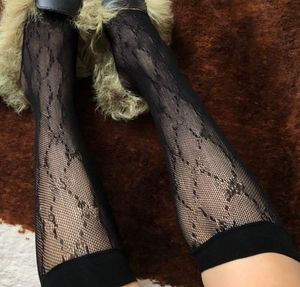 Meias de malha de grife para mulheres de luxo 2021 outono novas senhoras meninas sexy streetwear meias de boa qualidade