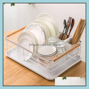 Other Kitchen, Dining & Bar Home Garden Iron Kitchen Dish Drying Rack Tableware Drainer Storage Basket Shelf Forks Bowl Plate Dishes Holder