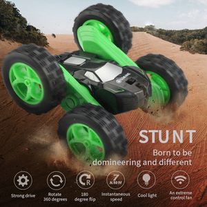 RC CAR 2.4G 4WDスタントドリフト変形バギーロールカー360度フリップロボット車両モデル高速ロッククローラー