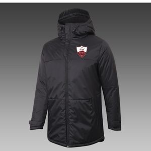 Cappotto sportivo da uomo Trapani Calcio F.C Down Winter Outdoor per il tempo libero Capispalla Parka Emblemi della squadra personalizzati