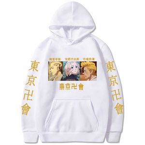 Tokyo Revengers Lustiges Draken/Ryuguuji Ken Hanagaki Takemichi Sano Friend Print Hoodie Sweatshirt Simple Classic H0910