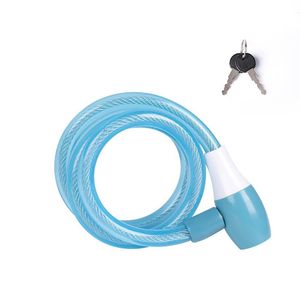 Wholesale anti theft cable bike resale online - Bike Locks Bicycle Lock mm Portable Anti theft Ring MTB Road Cycling Cable Motorcycle Vehicle Accessories