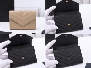 High quality zipper designers short wallets mens for Women leather Business credit card holder men wallet womens with box 414404 13.5-9.5-3
