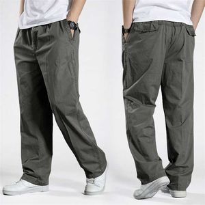 Homens Harem Tactical Calças Calças Calças de Algodão Homens Calças Plus Size Sporting Pant Mens Juntos Calças Casuais 6XL 211112