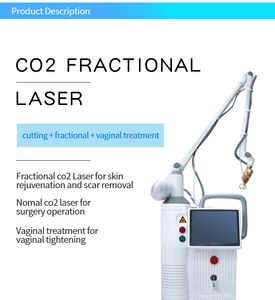 High Power Professional Fractional Laser Beauty Machine Co2 Usuwanie rozstępów i blizn pochwowych