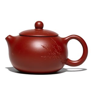 Yixing TeapoTティーポットフィルターXishi美女手作り紫粘土ティーウェアカスタマイズされたギフト飲み物セットドリンクPUER 210813