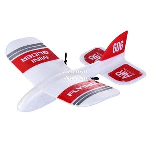 KF606 elétrica 2.4g controle remoto avião avião rc plana, kid mini brinquedo de planador, vôo de lançamento de mão, material anti-colisão epp, presente de natal