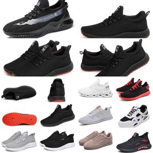 F5G0 Casual Running Shoes Confortável Homens RespirantesLides Negros Negros Cinzentos Bege Mulheres Acessórios de boa qualidade Esporte Summer Fashion Walking Shoe 4