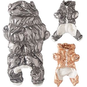 Vestiti per animali domestici per cani di piccola taglia Cappotto impermeabile per cani Giacca in pile caldo Cucciolo Abbigliamento per animali Tuta Chihuahua Yorkie Abbigliamento Tuta 211007