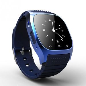 M26 Smart Uhr Wasserdichte Bluetooth LED Alitmeter Pedometer Smart Armbanduhr Für Android Iphone Smartphone PK DZ09 U8 Uhr