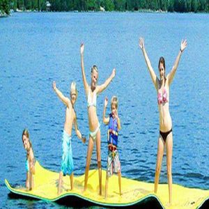 galleggia il più morbido durevole 2/3 strati XPE Foam Float Mat Water Blanket Dropship Floating Pad Swimming Pool Entertainment Gonfiabile