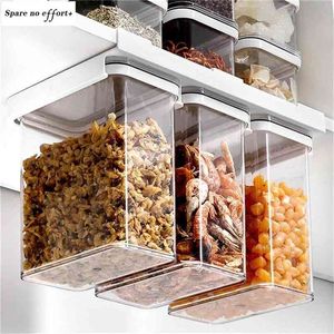 Adjustable Stretchable Organizer Drawer Basket Refrigerator Pull-out Drawers Fresh Spacer Layer Storage Rack 210922