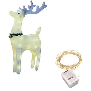 Dekoracje świąteczne Light-Up Deer Ogród Dekoracje LED Art Animal Art Unikalny świetlisty