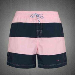 Pantaloncini a righe da uomo pantaloni patchwork Trunks Beach Board Shorts Pantaloni Mens brand Running Sport casual Pantaloncini da surf H1210