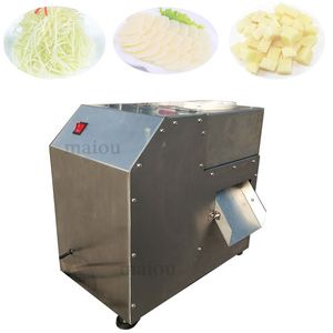 Electric Fruit Vegetable Slice Cube Cutting Slicing Dicing Machine Potato Carrot Banana Chips Cutter Slicer Dicer