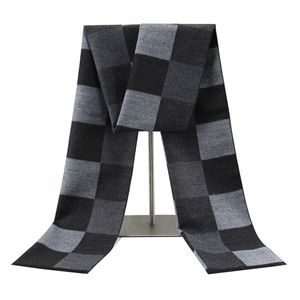 Mens Winter Keep Warm Plaid kontrollerad filt halsduk Textil mjuk bekväm daglig casual all-match halsdukar tartan sjal reser ut dörr gåva jy0822