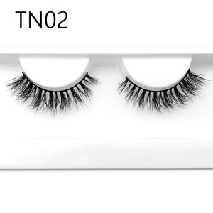 5D Fluffy Mink Eyelashes Short Eyelash Eye Makeup False Lashes Soft Natural Thick 1 Par Beauty Makeup Tools Factory Supply