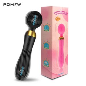 NXY Vibrators Mini AV Magic Wand Massager Dildo Vibrator Sex Toys for Adults Women Clit Clitoris Stimulator Intimate Goods 1119